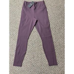 Fabletics Oasis High-Waisted 7/8 Leggings Purple Women’s Medium Short NWT
